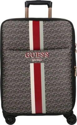 Guess Zachte Koffer / Trolley / Reiskoffer - Vikky - 57 Cm (medium) - Multicolor