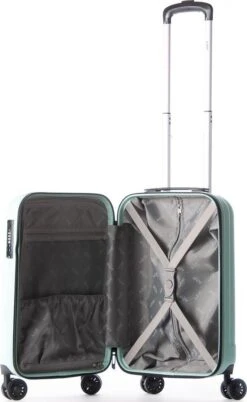 Oistr Noorvik Handbagage 4 Wheel Spinner Mint Green -Bagage Kortingen Winkel 738x1200