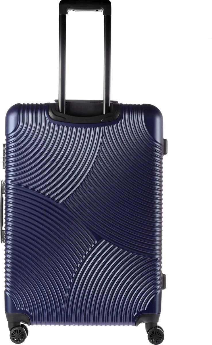 Enrico Benetti Louisville Grote Koffer 75 Cm - 93 Liter - Donkerblauw 5 Enrico Benetti Louisville Grote Koffer 75 Cm - 93 Liter - Donkerblauw - Afbeelding 3