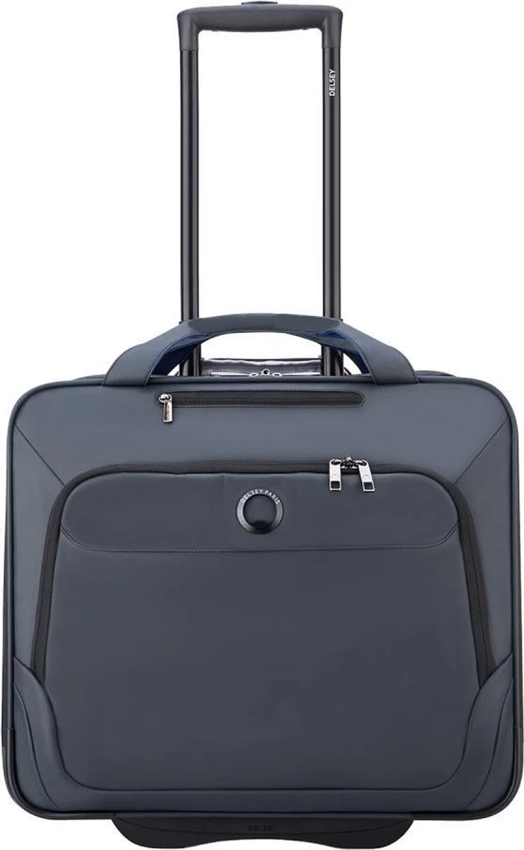 Delsey Parvis Plus Trolley L - 17.3 Inch Laptopvak - Grijs 3 Delsey Parvis Plus Trolley L - 17.3 Inch Laptopvak - Grijs