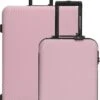 Enrico Benetti Louisville Kofferset Tweedelig - 39040-02 - Roze 1 Enrico Benetti Louisville Kofferset Tweedelig - 39040-02 - Roze -Bagage Kortingen Winkel 741x1200 3
