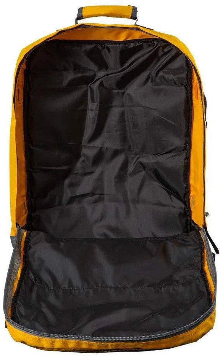 CabinMax Metz Reistas– Handbagage 44L- Rugzak – Schooltas - Backpack 55x40x20cm – Lichtgewicht - Vintage Geel (MZ V-YW) 8 CabinMax Metz Reistas– Handbagage 44L- Rugzak – Schooltas - Backpack 55x40x20cm – Lichtgewicht - Vintage Geel (MZ V-YW) - Afbeelding 6