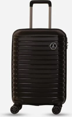 ©TROLLEYZ - Berlin No.11 - Trolley - 55cm Met Cijferslot - Dubbele Wielen - 360° Spinners - 100% Polypropyleen- Reiskoffer In Night Black 18 ©TROLLEYZ - Berlin No.11 - Trolley - 55cm Met Cijferslot - Dubbele Wielen - 360° Spinners - 100% Polypropyleen- Reiskoffer In Night Black -Bagage Kortingen Winkel 745x1200 3