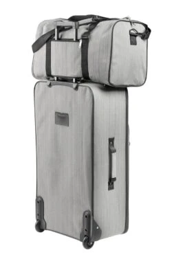 TravelZ Hipster Reistas | 36 Liter Compacte Weekendtas | 53 X 28 X 24cm | Grijs -Bagage Kortingen Winkel 754x1200 1