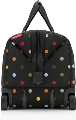 Reisenthel Allrounder Trolley Reiskoffer Reistas Op 2 Wielen - 30L - Dots Zwart -Bagage Kortingen Winkel 761x1200 1