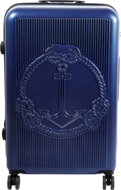 Handbagage Koffer 22"- Reiskoffer Met Wielen - Handbagage Trolley -Harde Reiskoffer- Trolley Met Gevoerde Binnekant- Marineblauw -Bagage Kortingen Winkel 765x1200 4