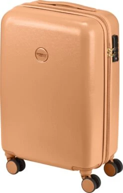 Princess Traveller Harlem - Handbaggage Koffer - Recycled PET - Camel - S (55cm) 14 Princess Traveller Harlem - Handbaggage Koffer - Recycled PET - Camel - S (55cm) -Bagage Kortingen Winkel 767x1200 1
