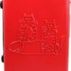 Biggdesign Cats Koffer Bagage - Ruimbagage Koffer - Rood - Medium -Bagage Kortingen Winkel 778x1200 5