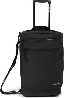 Norlander Lyon Trolleytas - Dull PU - 21 Liter - Zwart -Bagage Kortingen Winkel 779x1200 1