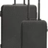 Enrico Benetti Louisville Kofferset Tweedelig - 39040-02 - Zwart -Bagage Kortingen Winkel 780x1200 2