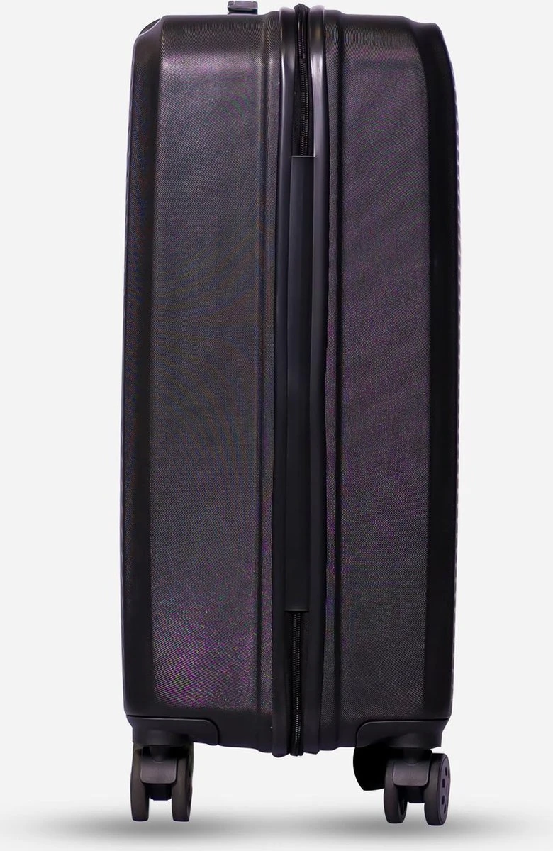 ©TROLLEYZ - Ibiza No.3 - Reiskoffer 69cm Met TSA Slot - Dubbele Wielen - 360° Spinners - 100% ABS - Reiskoffer In Night Black 4 ©TROLLEYZ - Ibiza No.3 - Reiskoffer 69cm Met TSA Slot - Dubbele Wielen - 360° Spinners - 100% ABS - Reiskoffer In Night Black - Afbeelding 2