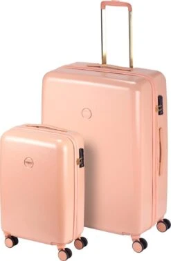 Princess Traveller Harlem - Handbaggage Koffer - Roze - S - 55cm -Bagage Kortingen Winkel 784x1200