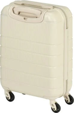 Princess Traveller Florence - Handbagagekoffer Met Strap - Crème - S - 55cm -Bagage Kortingen Winkel 786x1200