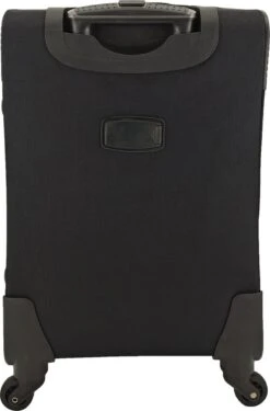 SB Travelbags Bagage Stoffen Koffer 75cm 4 Wielen Trolley - Zwart -Bagage Kortingen Winkel 791x1200 8