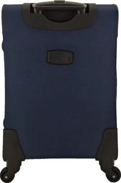 SB Travelbags Bagage Stoffen Koffer 75cm 4 Wielen Trolley - Blauw -Bagage Kortingen Winkel 794x1200 4