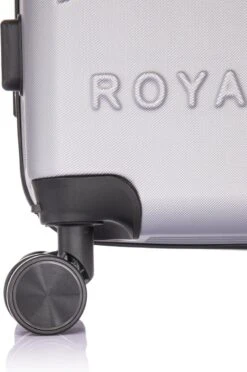 Royalty Rolls Amsterdam Handbagage Koffer 52 Cm - 25 Liter - Zilvergrijs -Bagage Kortingen Winkel 796x1200 12