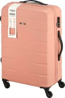 Princess Traveller Grenada - Reiskoffer - Dirty Pink - M - 66cm -Bagage Kortingen Winkel 798x1200 6