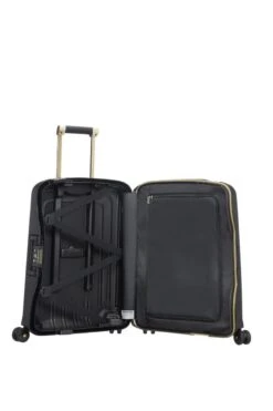 Samsonite Reiskoffer - S'Cure Dlx Spinner 55/20 (Handbagage) Black/Gold Deluscious 17 Samsonite Reiskoffer - S'Cure Dlx Spinner 55/20 (Handbagage) Black/Gold Deluscious -Bagage Kortingen Winkel 799x1200 100