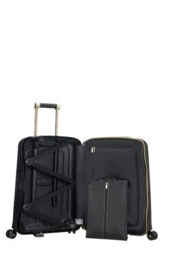 Samsonite Reiskoffer - S'Cure Dlx Spinner 55/20 (Handbagage) Black/Gold Deluscious 19 Samsonite Reiskoffer - S'Cure Dlx Spinner 55/20 (Handbagage) Black/Gold Deluscious -Bagage Kortingen Winkel 799x1200 102