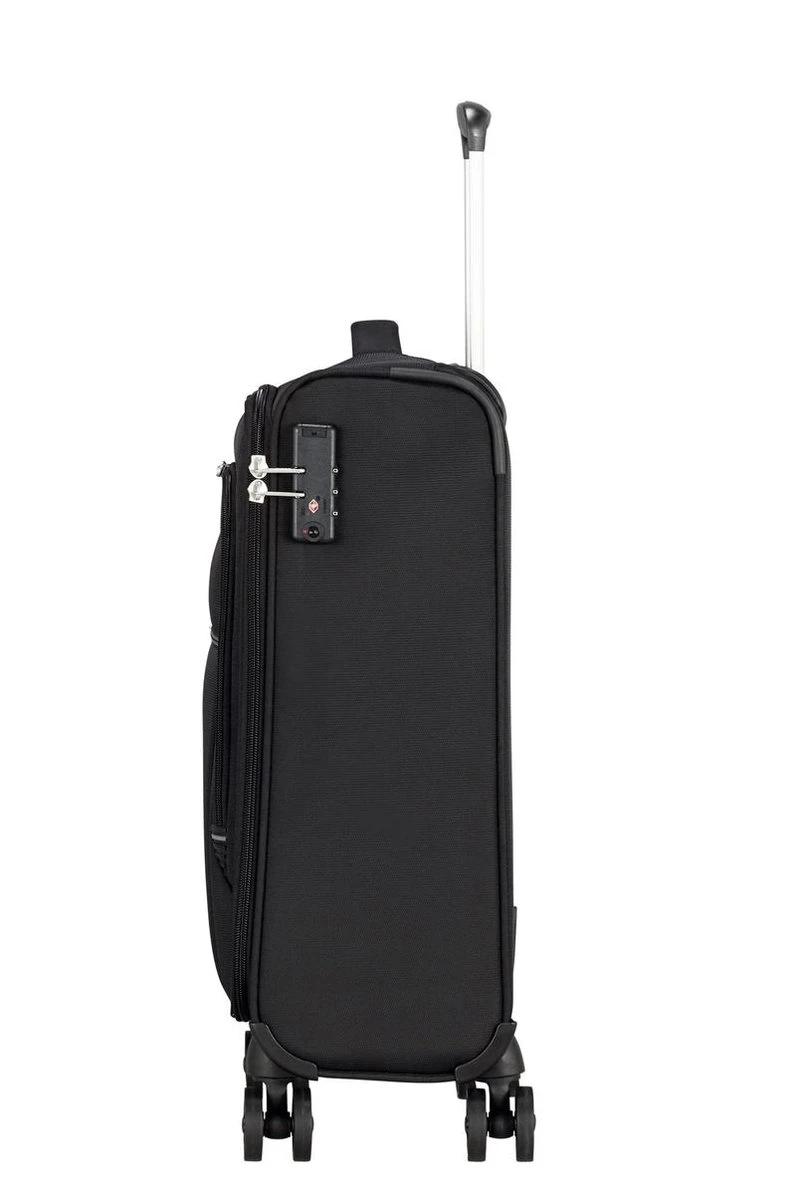 American Tourister Reiskoffer - Crosstrack Spinner 55/20 Tsa (Handbagage) Black/Grey 8 American Tourister Reiskoffer - Crosstrack Spinner 55/20 Tsa (Handbagage) Black/Grey - Afbeelding 6