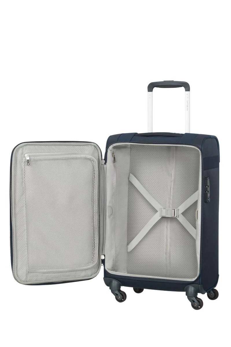 Samsonite Reiskoffer - Citybeat Spinner 55/20 Length 35Cm (Handbagage) Navy Blue 5 Samsonite Reiskoffer - Citybeat Spinner 55/20 Length 35Cm (Handbagage) Navy Blue - Afbeelding 3