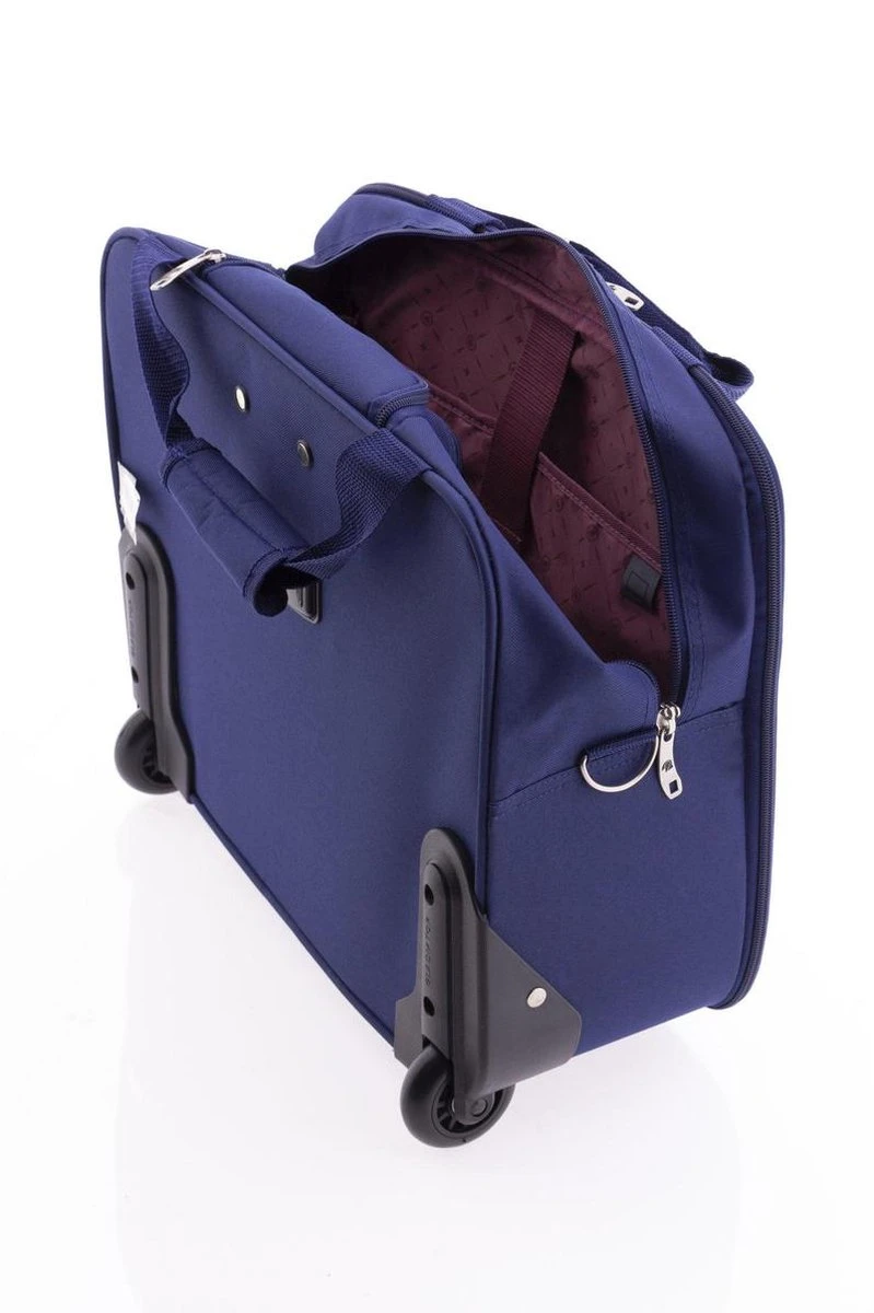 Gladiator Metro Handbagage Laptop Trolley - 14 Inch - Blauw 8 Gladiator Metro Handbagage Laptop Trolley - 14 Inch - Blauw - Afbeelding 6