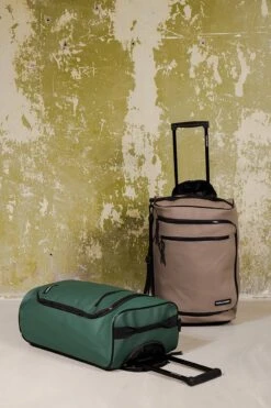 Norlander Lyon Trolleytas - Dull PU - 21 Liter - Groen -Bagage Kortingen Winkel 799x1200 66