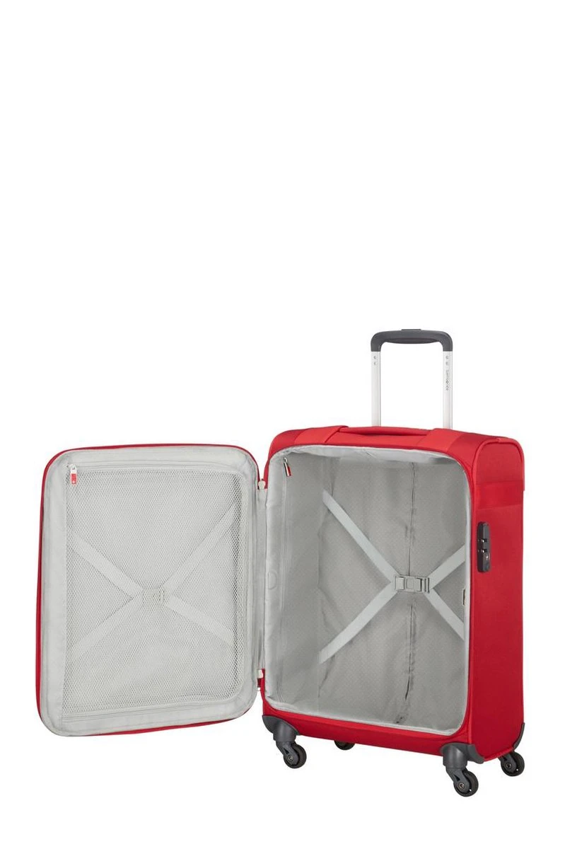 Samsonite Reiskoffer - Citybeat Spinner 55/20 Length 40Cm (Handbagage) Red 5 Samsonite Reiskoffer - Citybeat Spinner 55/20 Length 40Cm (Handbagage) Red - Afbeelding 3