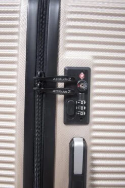 AttitudeZ Air-Z Reiskoffer Large Champagne 76cm - TSA-slot -Bagage Kortingen Winkel 800x1200 124