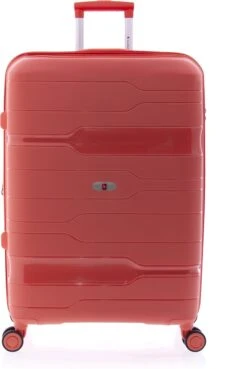 Gladiator Boxing Middelgrote Koffer Expandable 67 Cm 70/80 Liter TSA Slot - Koraalrood -Bagage Kortingen Winkel 804x1200 7