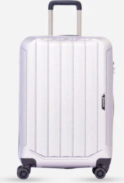 ©TROLLEYZ - Bali No.22 - Reiskoffer 69cm Met TSA Slot - Dubbele Wielen - 360° Spinners - 100% ABS - Reiskoffer In Metallic Grey -Bagage Kortingen Winkel 812x1200 4