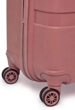 ©TROLLEYZ - Paris No.5 - Reiskoffer - 78cm Met TSA Slot - Dubbele Wielen - 360° Spinners - 100% Polypropyleen - Reiskoffer In Rose Blush -Bagage Kortingen Winkel 817x1200 3