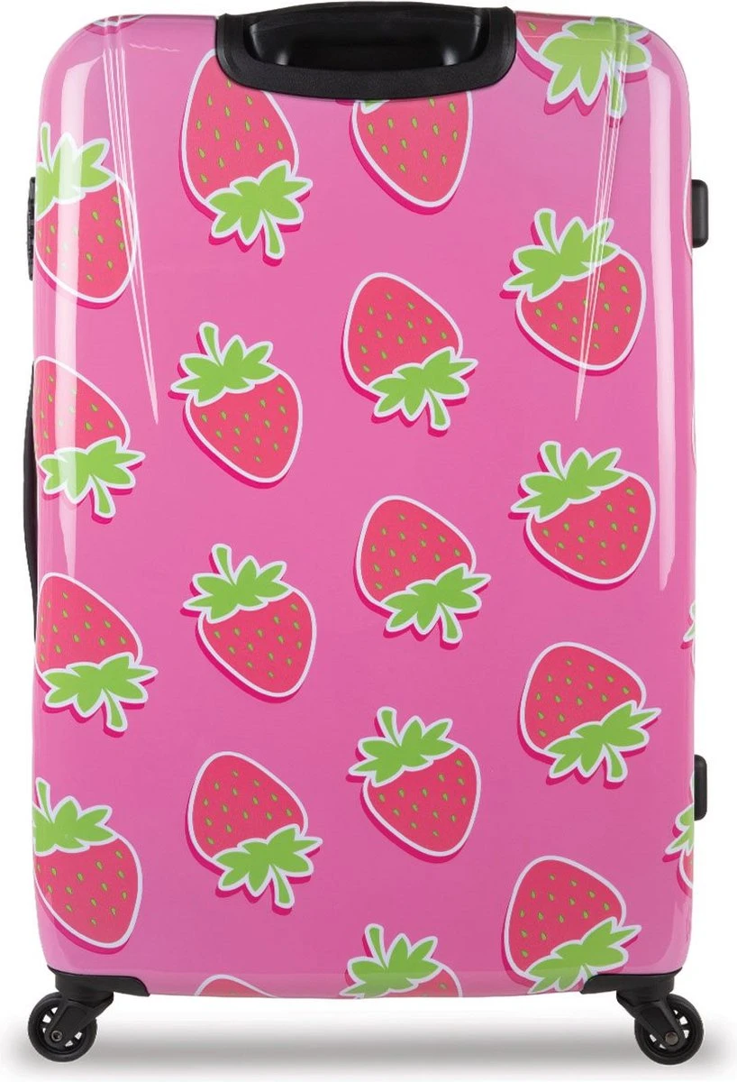 BHPPY - Sweet Strawberry - Reiskoffer (76 Cm) 6 BHPPY - Sweet Strawberry - Reiskoffer (76 Cm) - Afbeelding 4