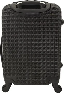 SB Travelbags Handbagage Koffer 55cm 4 Wielen Trolley - Zwart -Bagage Kortingen Winkel 826x1200 2