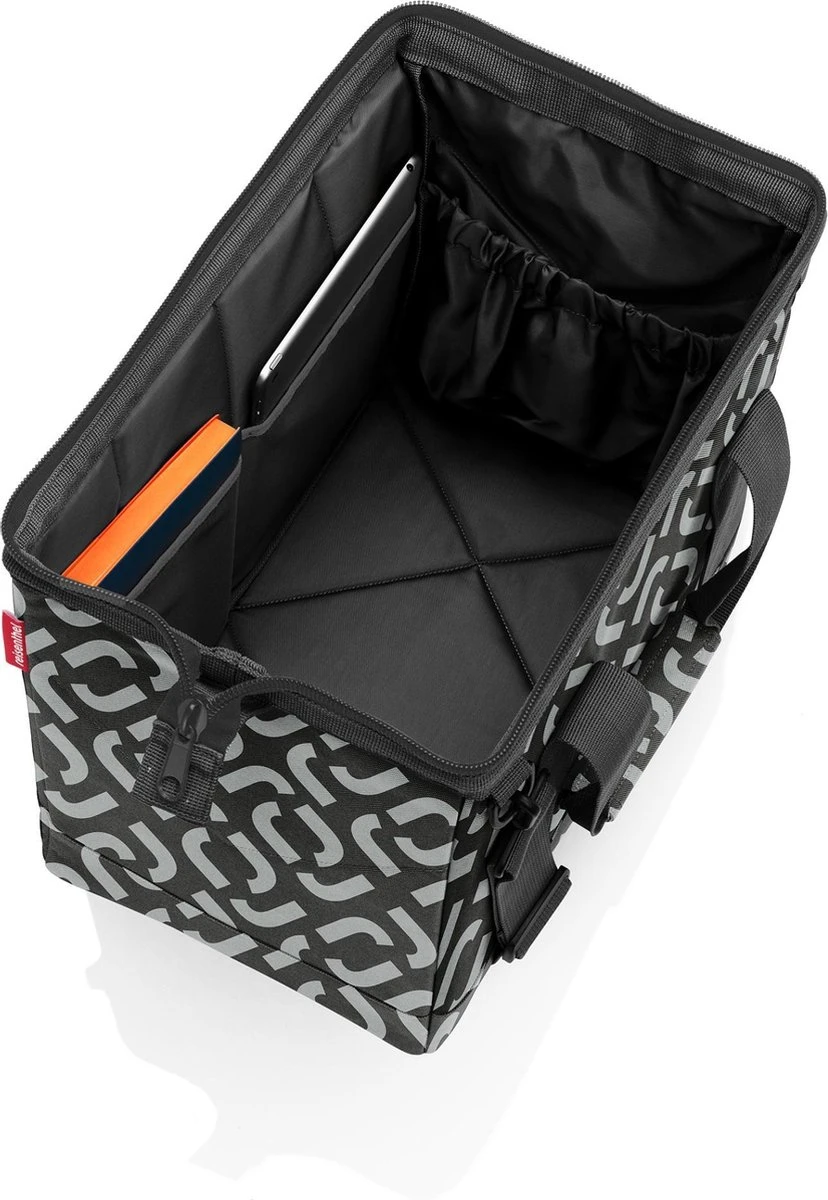 Reisenthel Allrounder M Reistas Sporttas - 18L - Signature Black Zwart 5 Reisenthel Allrounder M Reistas Sporttas - 18L - Signature Black Zwart - Afbeelding 3