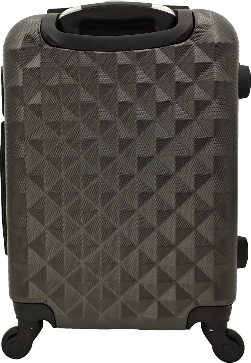 SB Travelbags 'Expandable' Bagage Koffer 65cm- Donker Grijs 8 SB Travelbags 'Expandable' Bagage Koffer 65cm- Donker Grijs - Afbeelding 6