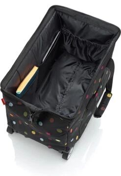 Reisenthel Allrounder Trolley Reiskoffer Reistas Op 2 Wielen - 30L - Dots Zwart -Bagage Kortingen Winkel 830x1200 1