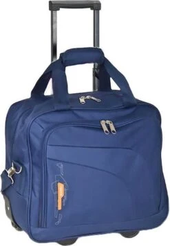 Gabol Week Pilot Case Handbagage - Laptopkoffer - Blauw -Bagage Kortingen Winkel 833x1200