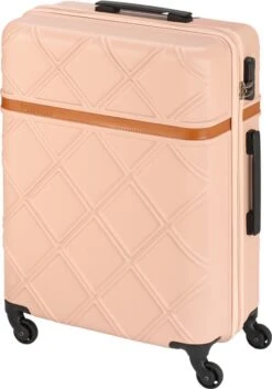 Princess Traveller Whistler - Reiskoffer - Roze - Medium - 66cm -Bagage Kortingen Winkel 839x1200 3
