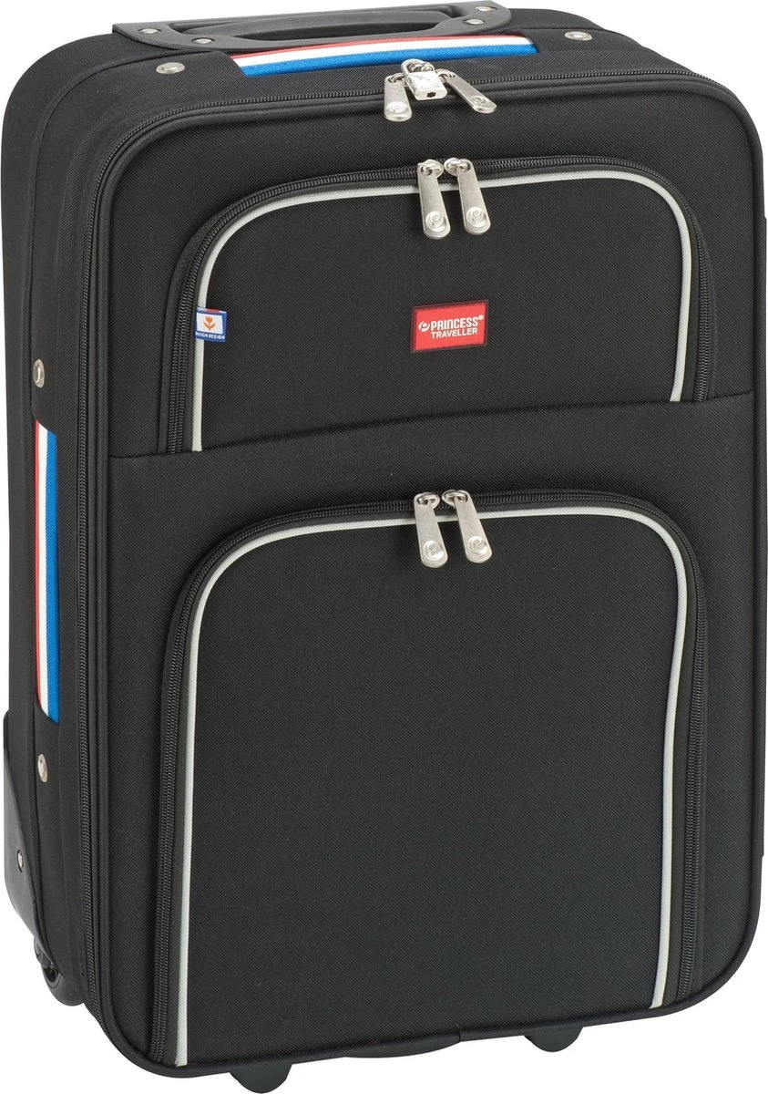 Princess Barcelona Dutch Design - Reiskoffer - 75 Cm - Zwart 3 Princess Barcelona Dutch Design - Reiskoffer - 75 Cm - Zwart