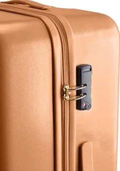 Princess Traveller Harlem - Reiskoffer - Recycled PET - Camel - L (76cm) -Bagage Kortingen Winkel 846x1200 2
