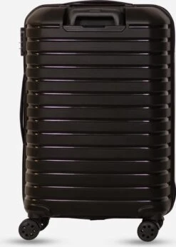 ©TROLLEYZ - Berlin No.11 - Reiskoffer 69cm Met Cijferslot - Dubbele Wielen - 360° Spinners - 100% Polypropyleen- Reiskoffer In Night Black -Bagage Kortingen Winkel 855x1200 3