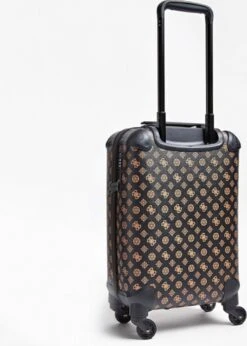 Guess Handbagage Koffer / Trolley / Reiskoffer - 50 Cm - 25 Liter - Wilder - Bruin -Bagage Kortingen Winkel 857x1200 5