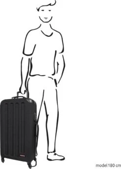Eastpak TRANZSHELL L Reiskoffer (77 X 43 X 26.5 Cm) - Black 32 Eastpak TRANZSHELL L Reiskoffer (77 X 43 X 26.5 Cm) - Black -Bagage Kortingen Winkel 862x1200 7
