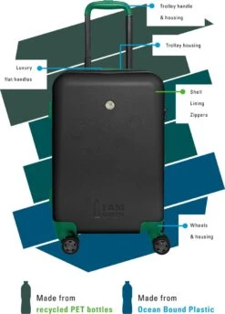 Princess Traveller I'm Green Atlantic - Reiskoffer - Zwart - L - 76cm 19 Princess Traveller I'm Green Atlantic - Reiskoffer - Zwart - L - 76cm -Bagage Kortingen Winkel 862x1200 8