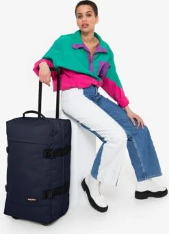 Eastpak TRANVERZ M Reiskoffer (67 X 35.5 X 30 Cm) - Ultra Marine -Bagage Kortingen Winkel 866x1200 3
