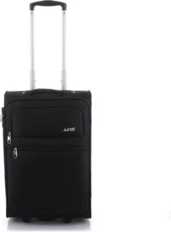 Line Brick Cabin Trolley 2 Wheel 55 Black -Bagage Kortingen Winkel 882x1200 1