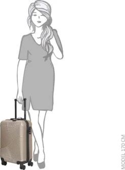 Enrico Benetti Louisville 39040 Handbagage Koffer 52 Cm - Champagne 16 Enrico Benetti Louisville 39040 Handbagage Koffer 52 Cm - Champagne -Bagage Kortingen Winkel 884x1200