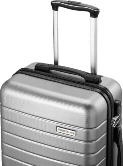 Swiss Alpine 2.0 - Handbagage Koffer - 55x35x20 Cm - 4 Wielen - Zilver -Bagage Kortingen Winkel 891x1200 1