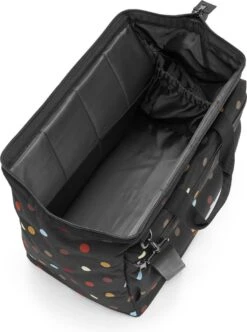 Reisenthel Allrounder L Pocket Reistas - 32L - Dots Zwart 11 Reisenthel Allrounder L Pocket Reistas - 32L - Dots Zwart -Bagage Kortingen Winkel 892x1200 6